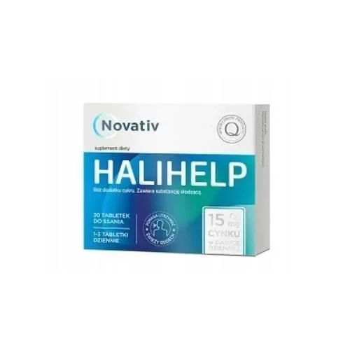 Novativ halihelp 30 tabletek do ssania