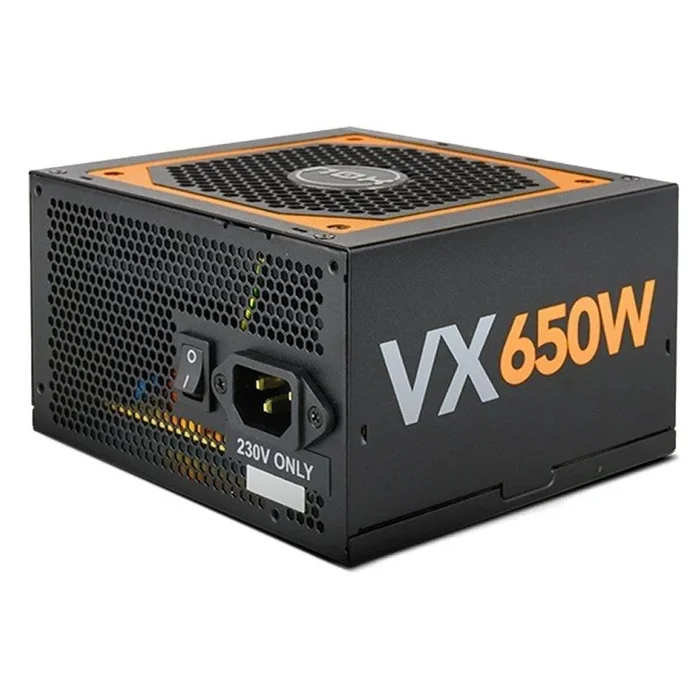 NOX Urano VX Bronze Edition unidad de fuente de alimentación 650 W 20+4 pin ATX ATX Negro, Naranja