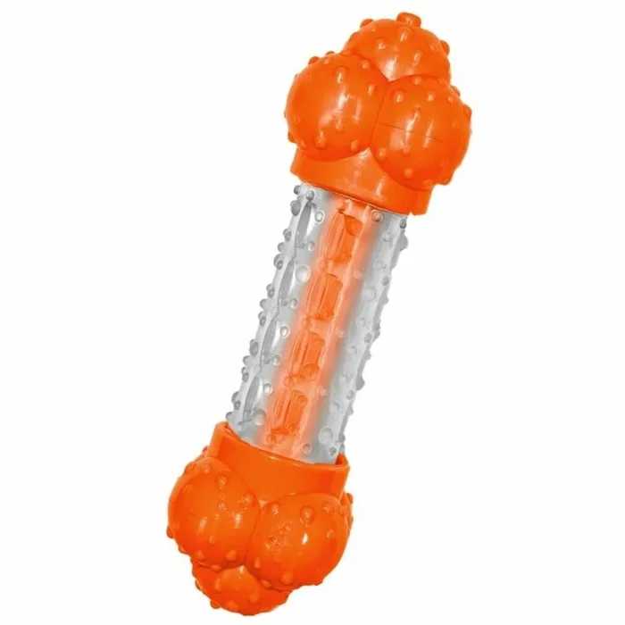 Nylabone, Sneaky Snacker, Juguete Texturizado para Perros con golosinas, Sabor: Bacon, Mediano – para Perros de hasta 16 kg