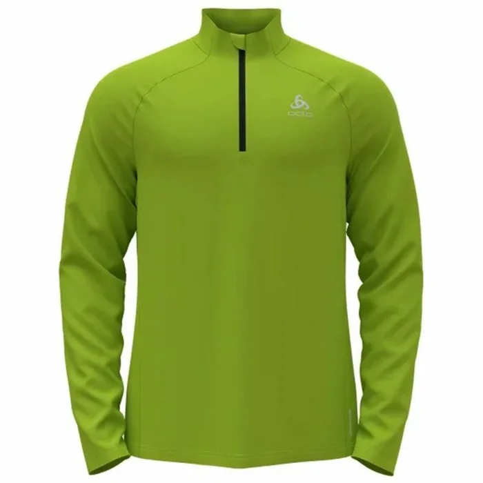 Odlo Camiseta de Manga Larga con Media Cremallera para Hombre Essential 1/2
