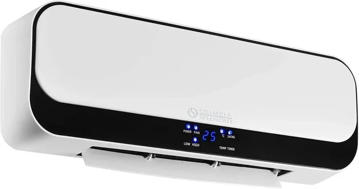 Olimpia Splendid Caldo Up T Interior Negro, Blanco 2000 W Ventilador eléctrico