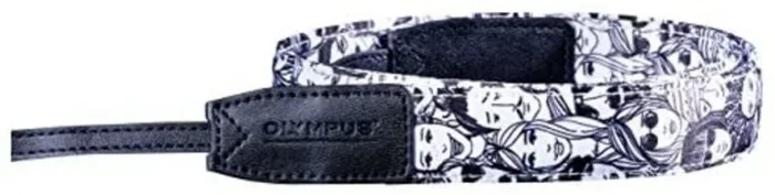 Olympus Designer Collection – Correa Estampada de Tela y Piel para el Hombro (Olympus Pen), diseño Get Together