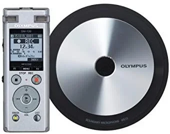 Olympus DM-720 – Pack de grabadora de voz con 1 micrófono ME-33
