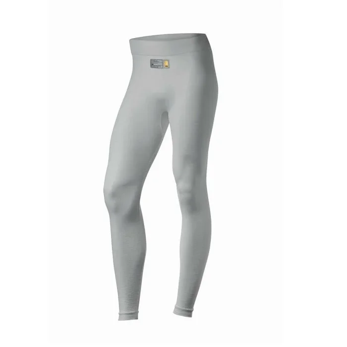 OMP – Pantalón Interior Tecnica EVO Fia 8856-2018, Ignífugo, Transpirable, Costuras Ultraplanas, Máximo Confort, Color Blanco, Talla XS/S