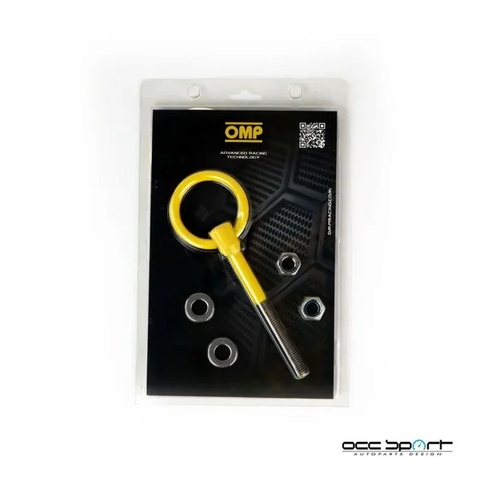 OMP OMPEB/571 Gancho de Remolque de Acero Inoxidable Interno, Diámetro 50 Mm
