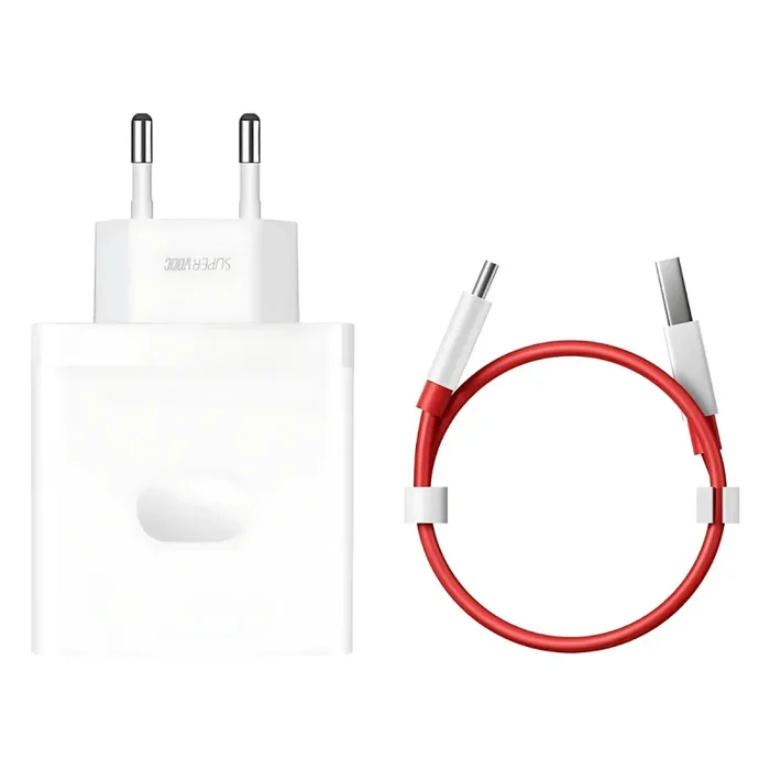 ONEPLUS Accesorio Compatible Charger SUPERVOOC 100W One Port Cargador de Carga Rápida USB-C con Cable Blanco