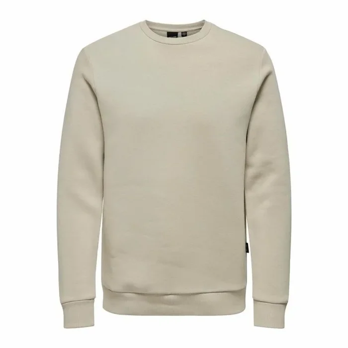 Only & Sons Onsceres Crew Neck Noos Sudadera, Hombre, Silver Lining, L