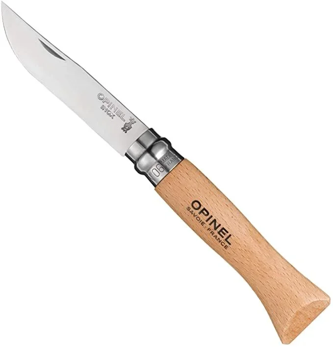 Opinel pocket knife no. 06 stainless steel