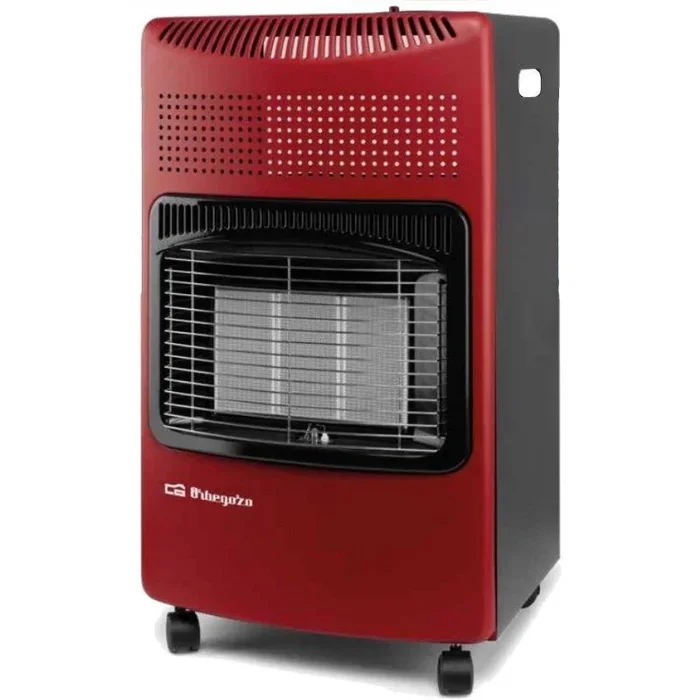 Orbegozo Estufa Gas HCE74 Cerámica Rojo
