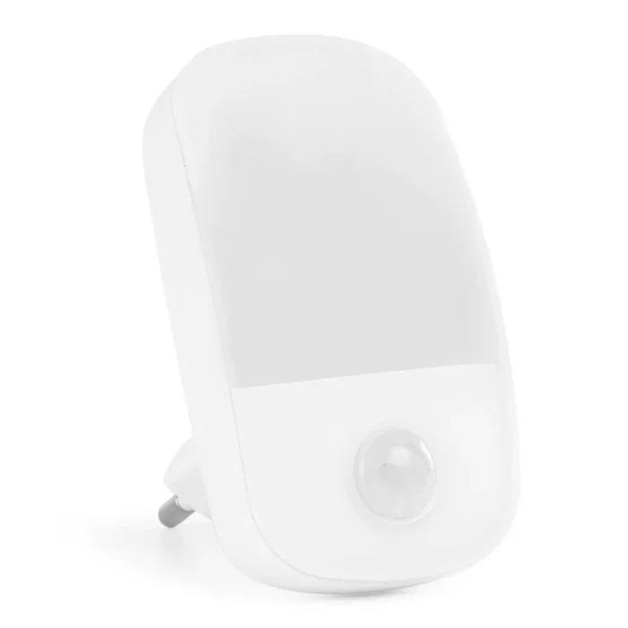 Orbegozo LP 1000 – Luz LED Nocturna, Encendido/Apagado automático, protección sobrecarga, sobrecalentamiento y Cortocircuito, 0.3 W
