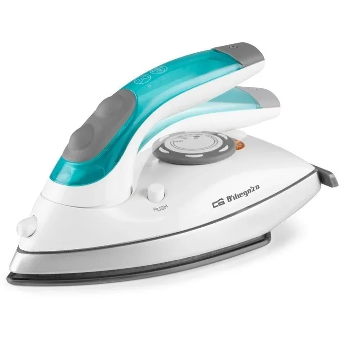 Orbegozo SV 1020 Plancha vapor-seco Suela antiadherente 1100 W Azul, Blanco