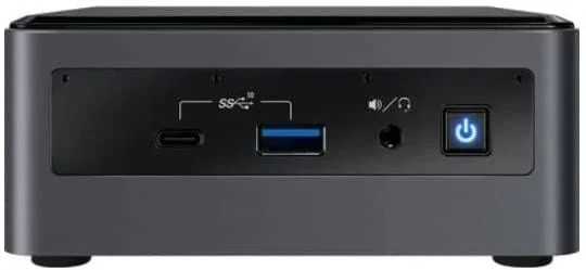 Ordenador dx intel nuc bxnuc10i7fnh2 10ª generacion i7 10710u 1.1ghz 8gb ddr4 2666mhz 512gb m.2 usb 3.2 5puertos hdmi dp thb bt wifi