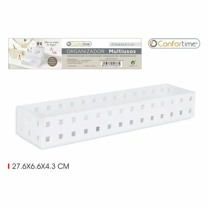 Organizador Multiusos Confortime 27,6 x 6,6 x 4,3 cm
