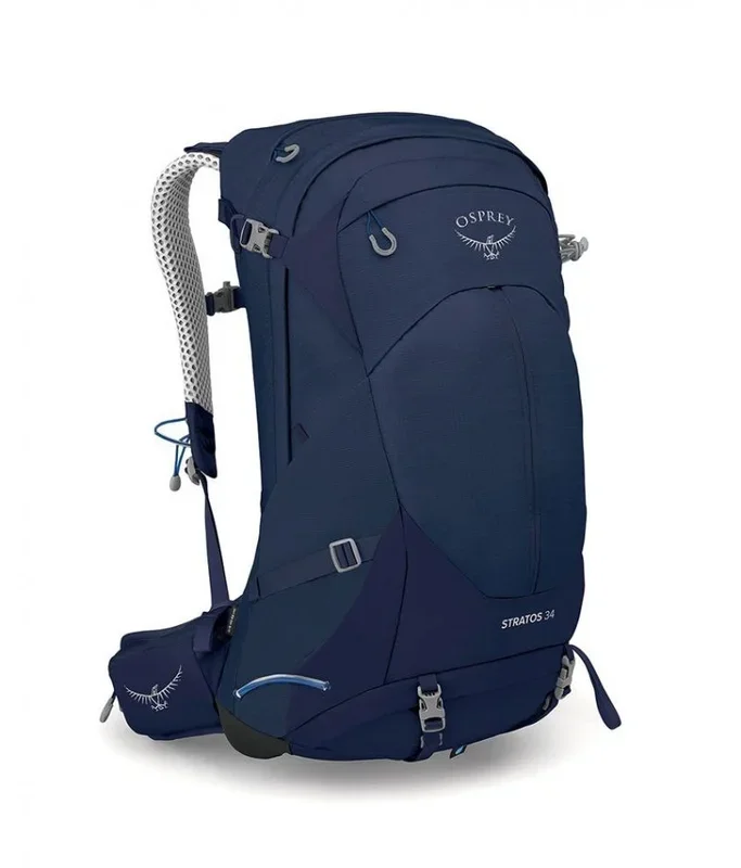 Osprey Stratos 34 L mochila Mochila de senderismo Azul Nylon