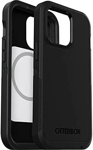 Otterbox Funda para iPhone 13 Pro Defender XT con MagSafe, resistente a golpes y caídas, Ultra-Rugerizada, Testada 5x con estándares Militares anticaídas, Negro, Sin Pack Retail