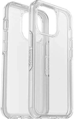 Otterbox Pack Protección para iPhone 13 Pro, Funda Symmetry Clear Testada 3x con los estándares Militares anticaídas y Alpha Glass Protector Pantalla 2x Tecnología Antiarañazos