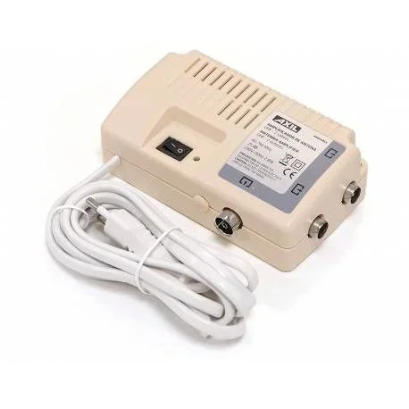 OUTLET Engel AM0348E5 Amplificador TV Interior UHF VHF 2 Salidas 25dB Filtro 5G PROTECT Compatible TDT HD Señal Estable Bajo Consumo Instalación Fácil