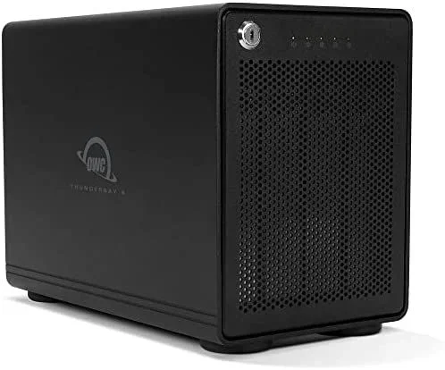 OWC ThunderBay 4 RAID unidad de disco multiple 4 TB Torre Negro