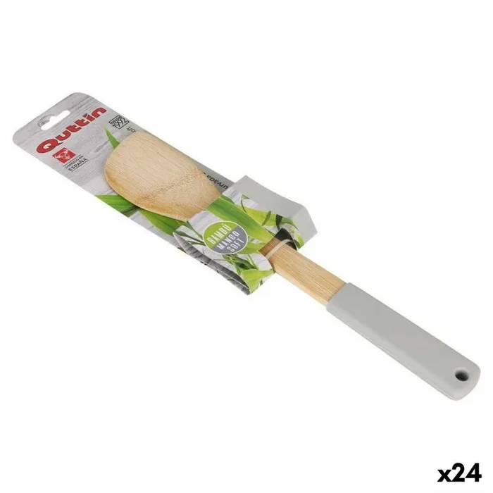 Paleta de cocina quttin soft bambú 30 x 6 cm (24 unidades) (30 cm)