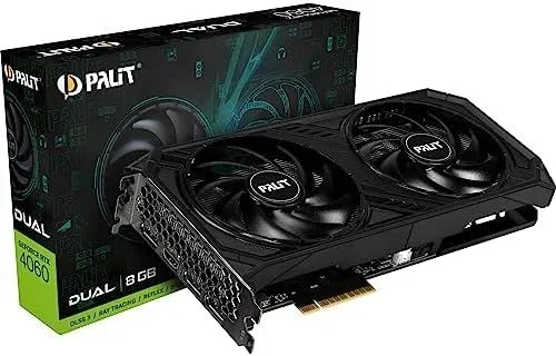 Palit NE64060019P1-1070D tarjeta gráfica NVIDIA GeForce RTX 4060 8 GB GDDR6