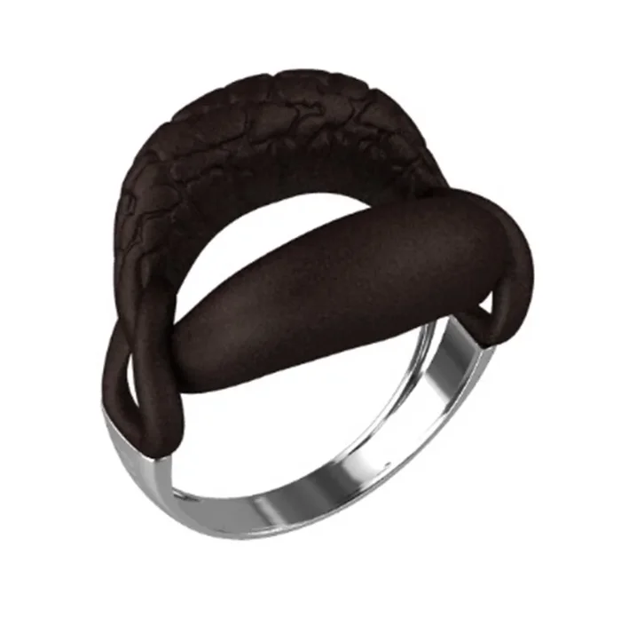 Panarea AA154M Anillo de Mujer con plata 925 Marrón – Tamaño 14