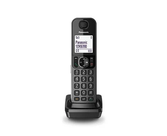 Panasonic KX-TGFA30EXM teléfono inalámbrico Terminal de teléfono DECT Identificador de llamadas Negro
