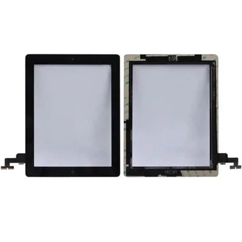 Panel Táctil con Botón Controlador y Tecla de Inicio Apple iPad 2 A1395 A1396 A1397 (Negro)