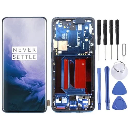 Pantalla Completa con Marco OnePlus 7 Pro (Azul)