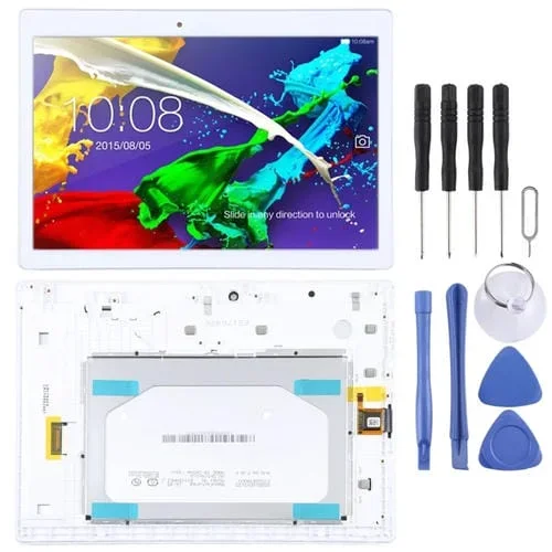 Pantalla Completa Lenovo Tab 2 A10-30 Yt3-X30 con Marco (Blanco)