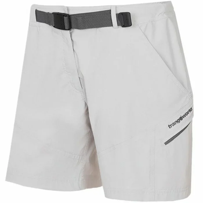 Pantalón Corto Deportivo Trangoworld Trangoworld Yittu VN Gris L