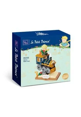 Pantasy Le Petit Prince: Train of Star – Juguete de bloque de construcción de 205 piezas