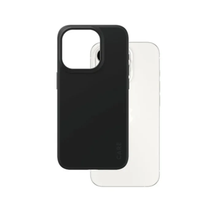 PanzerGlass CARE by PG BLK iPhone 15 Pro funda para teléfono móvil Transparente