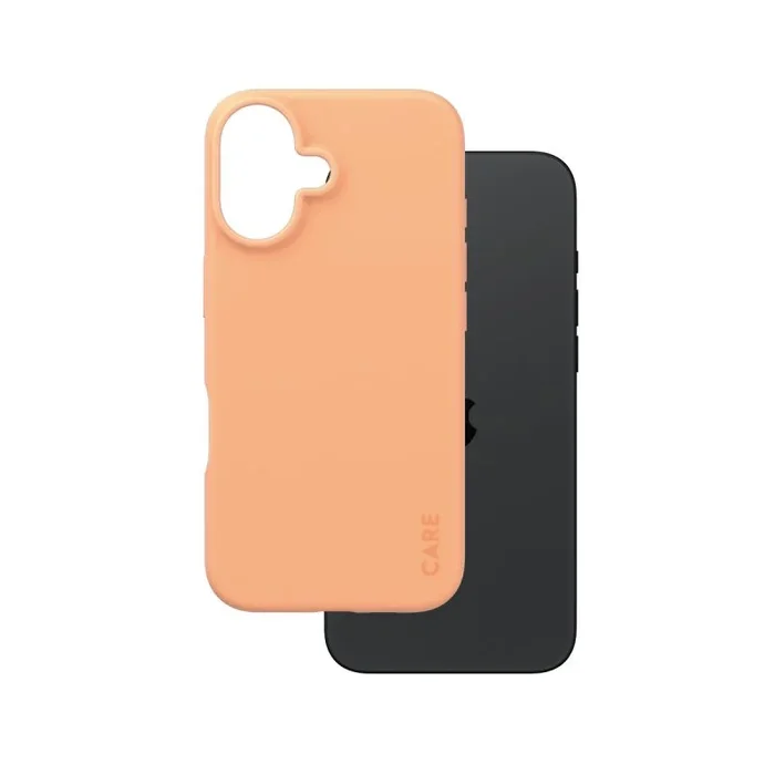PanzerGlass CARE by PG Peachy iPhone16 6.1 funda para teléfono móvil Transparente
