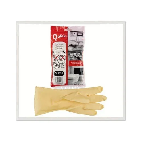 Paquete de 12 pares guantes satinado talla m qalita gu033