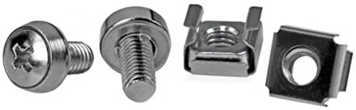 Paquete de 50 Tornillos y Tuercas Enjauladas Cage Nuts M6