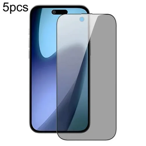 Para iPhone 17 Air 5 piezas DUX DUCIS 0,33 mm 9H película de vidrio templado HD antiespía de aluminio de alta calidad