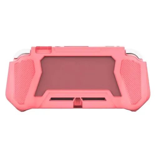 Para Nintendo Switch Lite Funda Protectora Completa para Consola de TPU (Rosa)