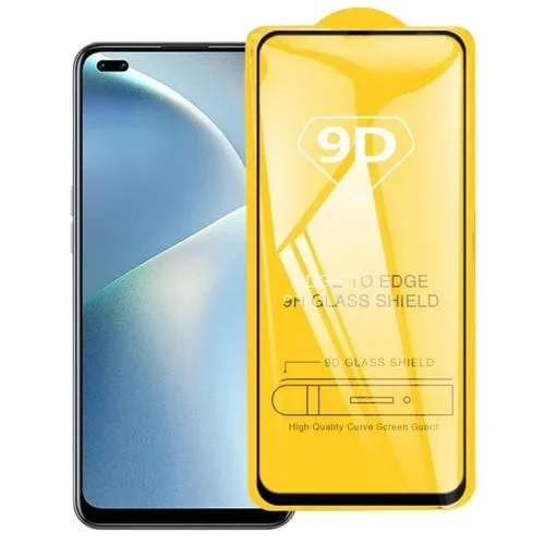 Para Oppo A93 2020 9D Pear Completo Película de Vidrio Temparado