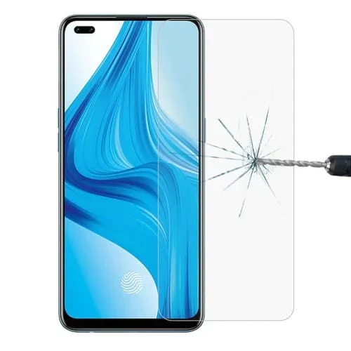Para Oppo F17 Pro 0.26mm 9H 2.5D Película de Vidrio Templado