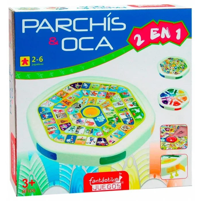 Parchis-oca automático 6 jugadores 37×37