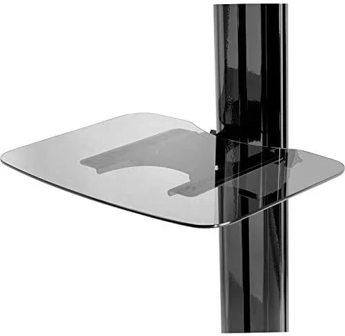 Peerless ACC-GS1 accesorio de carrito para portátil y ordenador Negro Vidrio templado Estantería