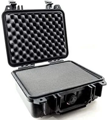 Peli 1200 caja para equipo Maletín/funda clásica Negro