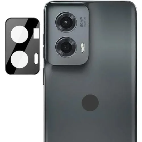 Película de Lente de Vidrio Integrada para Motorola Moto G Stylus 5G (2024) Imak (Negra)