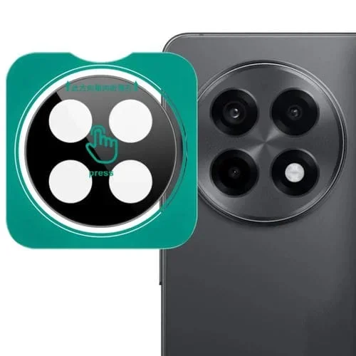 Película de Vidrio HD para Lente de Cámara Trasera OnePlus Ace 5 Imak (Negra) con Posicionamiento Automático