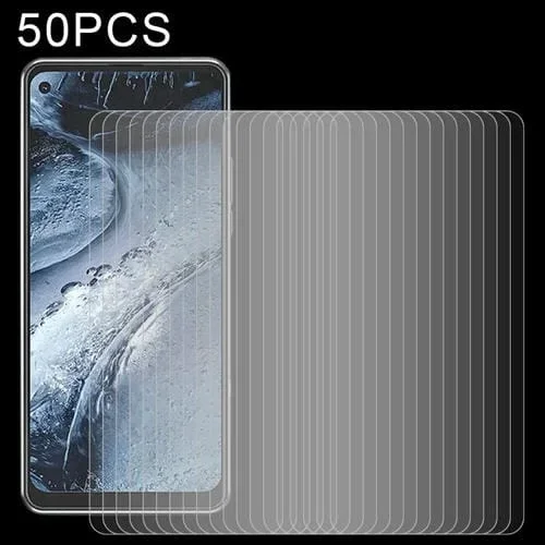 Película de Vidrio Templado 50 PCs para Nokia 7.3 0.26mm 9H 2.5D