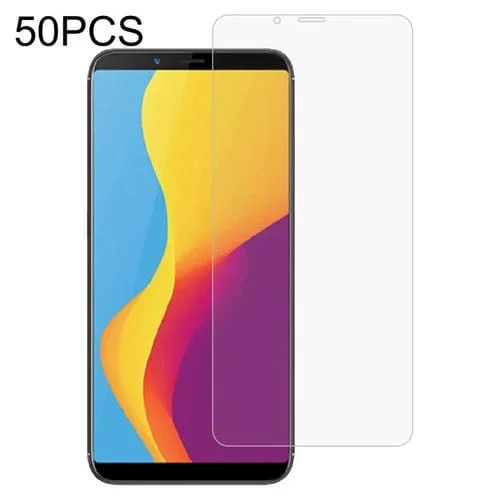 Película de Vidrio Templado 50 PCs para ZTE Nubia V18 0.26mm 9H 2.5D