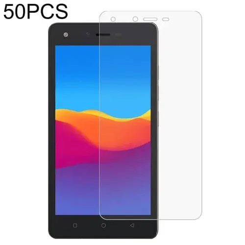 Película de Vidrio Templado 50 PCs Tecno Wx3 Lte 0.26mm 9H 2.5D