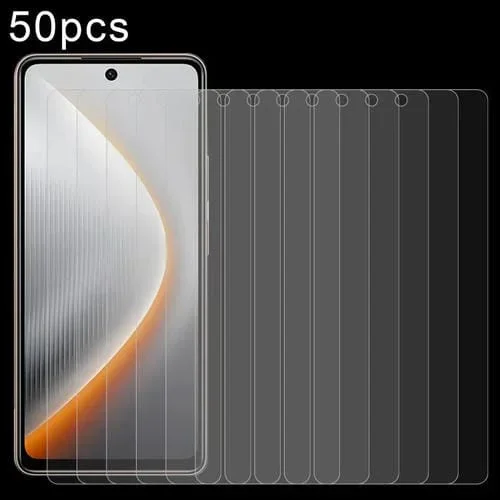 Película de vidrio templado 9H 2.5D de 0,26 mm para Tecno Pova 7 4G (50 unidades)