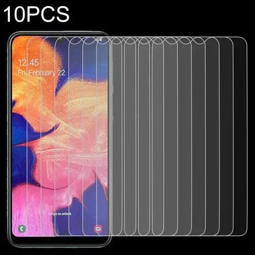 Película de Vidrio Templado 9H 2.5D para Galaxy A10 / M10 0.26mm (10 PCs)