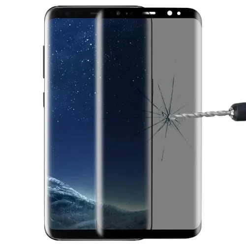 Película de Vidrio Templado Anti-Espía Cubierta Completa UV para Galaxy S8 +